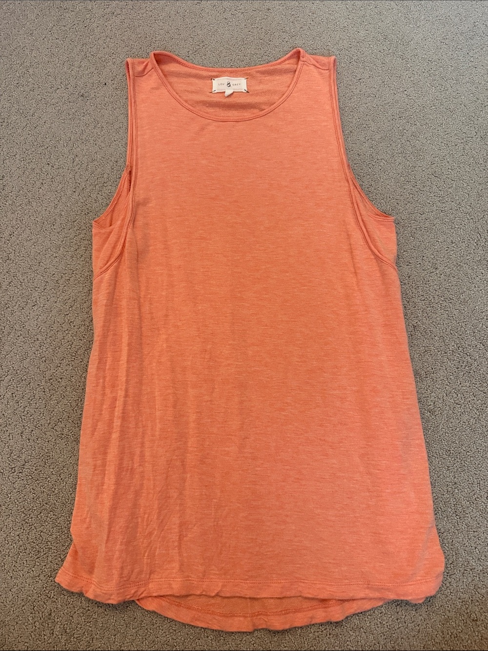 Lou & Grey Women’s Coral Sleeveless Tank Top Sz Small
